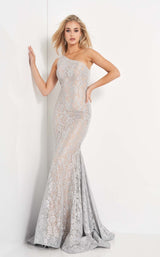 2 of 8 Jovani 00353BG Silver