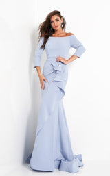 1 of 8 Jovani 00446 Light-Blue