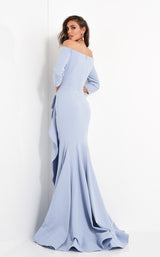 4 of 8 Jovani 00446 Light-Blue