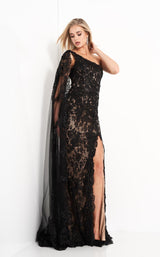 2 of 6 Jovani 00866 Black