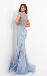 3 of 6 Jovani 00883 Light-Blue