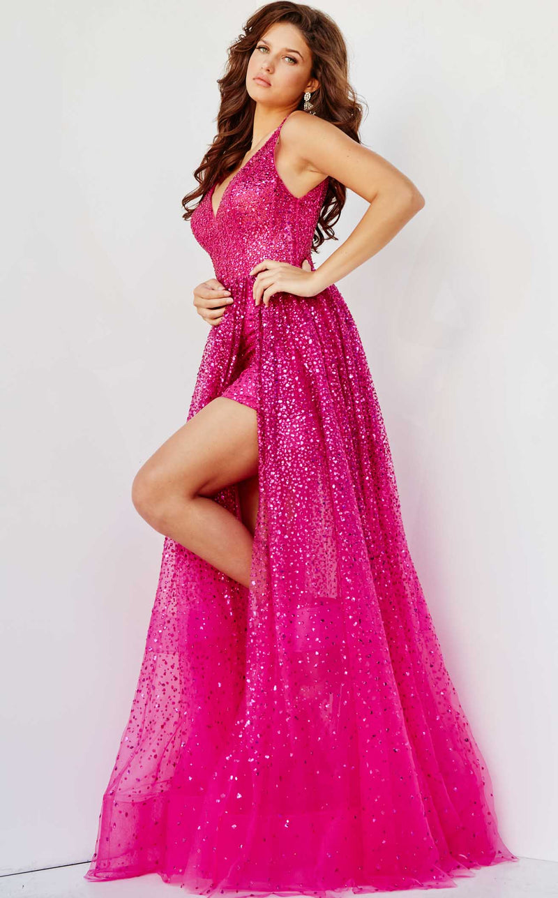 Jovani 22391BG Fuchsia