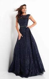 2 of 6 Jovani 02514 Navy