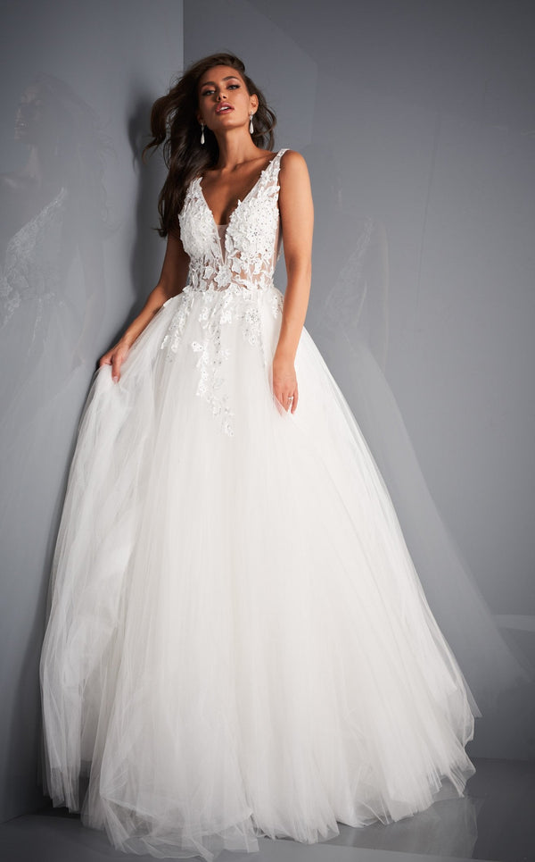 Jovani 02840 Ivory