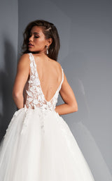 9 of 10 Jovani 02840 Ivory