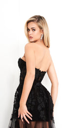 11 of 12 Jovani 02845 Black