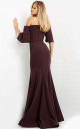 2 of 4 Jovani 04341 Plum