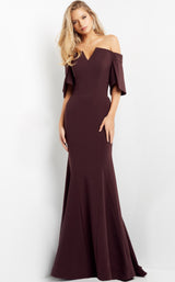 1 of 4 Jovani 04341 Plum