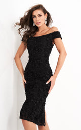 1 of 7 Jovani 04763 Black