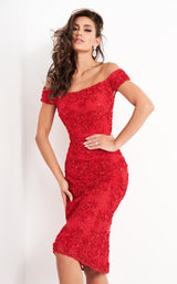 2 of 7 Jovani 04763 Red