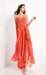 1 of 6 Jovani 04874 Orange