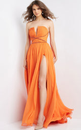 2 of 6 Jovani 05971 Orange