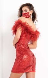 5 of 9 Jovani 06167 Red