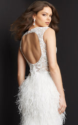 15 of 16 Jovani 06446 Off-White