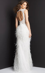 6 of 16 Jovani 06446 Off White