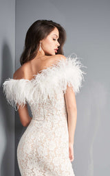 6 of 6 Jovani 06451 Ivory