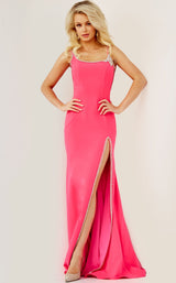 4 of 6 Jovani 09116 Hot Pink