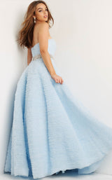 2 of 4 Jovani 07145 Light Blue