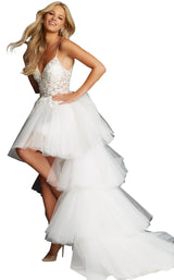 1 of 4 Jovani 07263 Off White