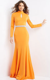 1 of 8 Jovani 07392 Orange