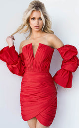 1 of 2 Jovani 07558 Red