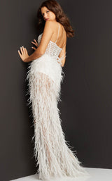 2 of 4 Jovani 07591 Off White