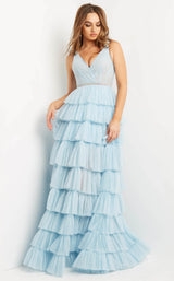 1 of 4 Jovani 07998 Sky Blue