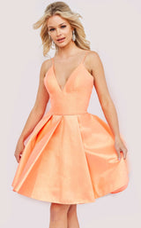 2 of 6 Jovani 08645 Orange