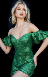 5 of 7 Jovani 09633 Green