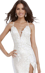 10 of 18 Jovani 1012 Cream