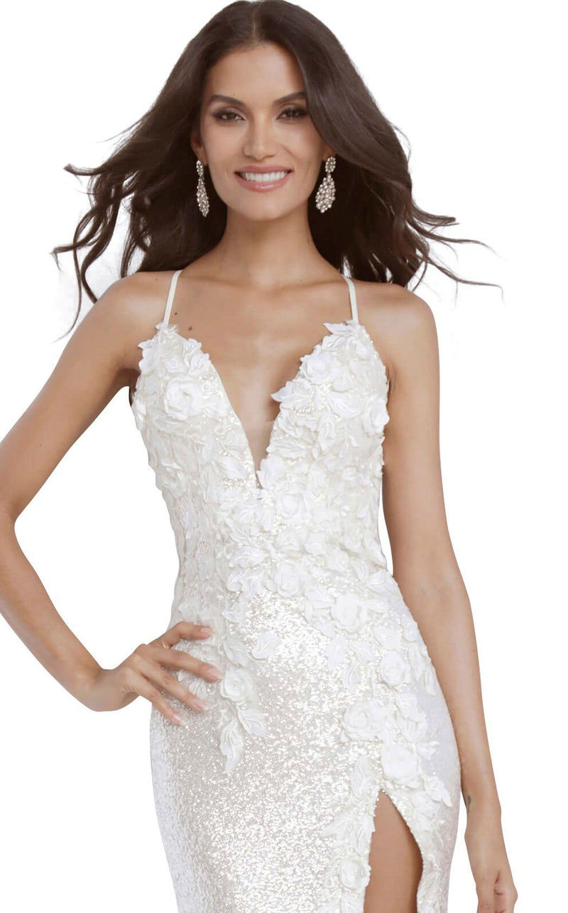 Jovani 1012 Cream