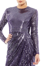 4 of 4 Mac Duggal 10824 Dark-Amethyst