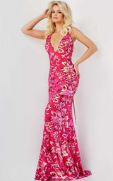 3 of 4 Jovani 08462 Pink