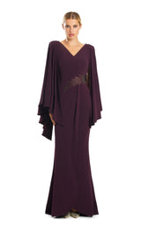 1 of 7 Daymor 1854F23 Dress  Aubergine