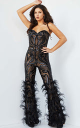 1 of 2 Jovani 05669 Black