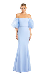 6 of 8 Daymor 1870F23 Dress Periwinkle