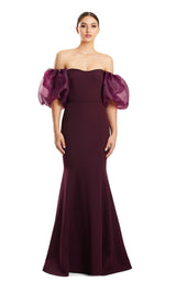 7 of 8 Daymor 1870F23 Dress Wine