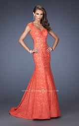 1 of 11 La Femme 20117 Hot Coral