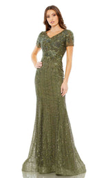 2 of 6 Mac Duggal 20282 Dress Olive