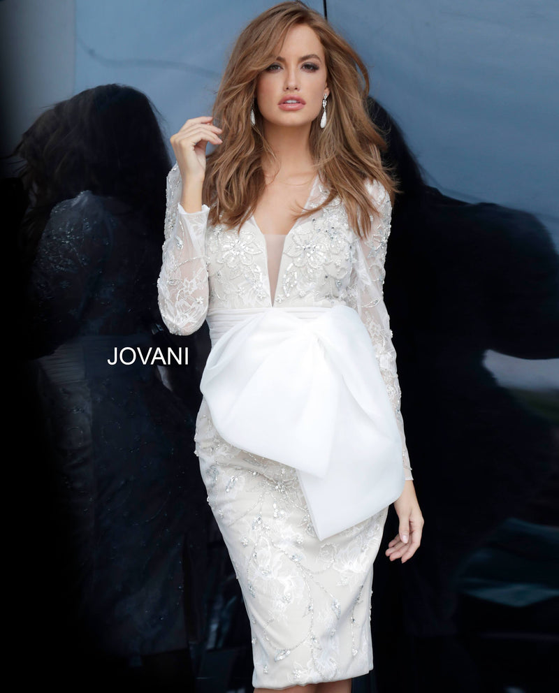 Jovani 2033 Off White