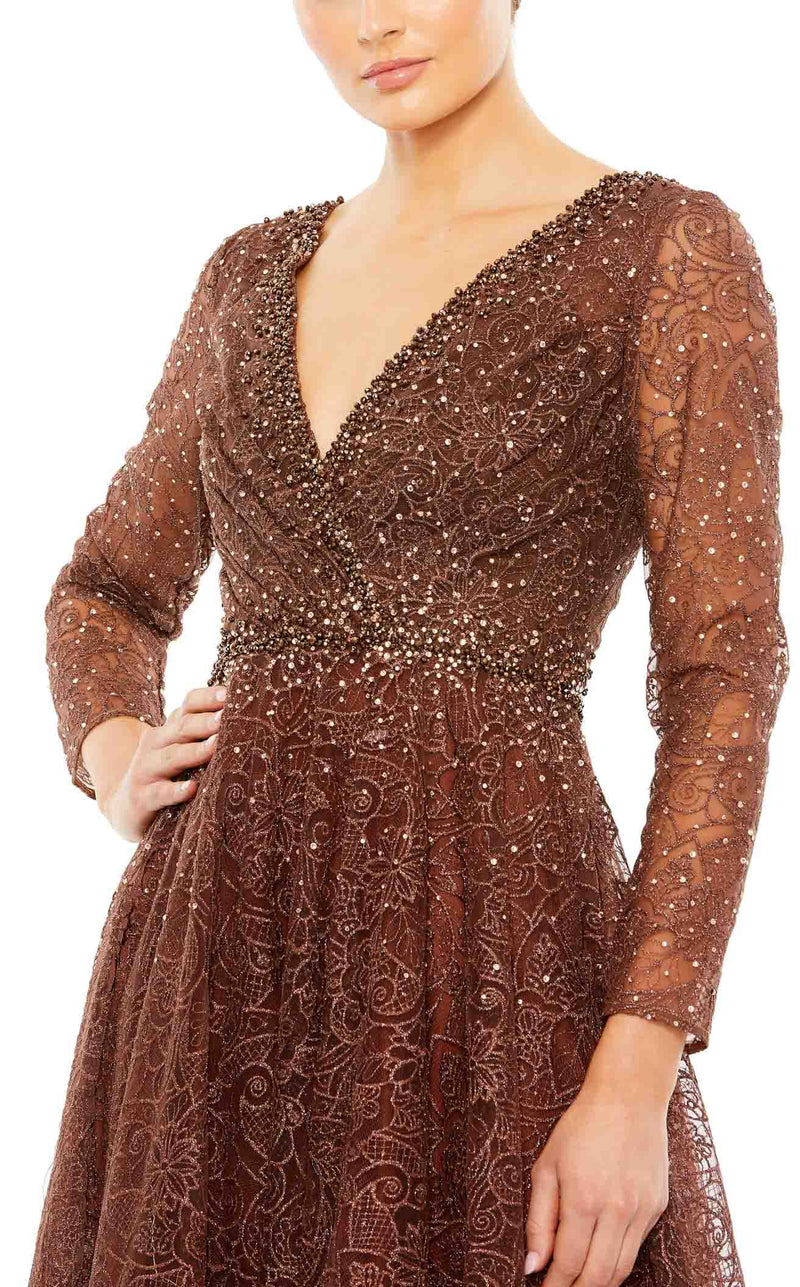 Mac Duggal 20372 Chocolate