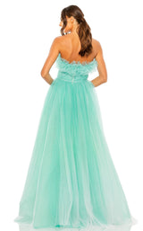 6 of 6 Mac Duggal 20555 Aqua-Ombre