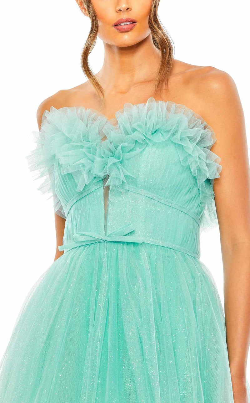 Mac Duggal 20555 Aqua-Ombre