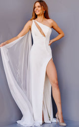 4 of 6 Jovani 22791 Off White