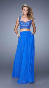 3 of 6 La Femme 21347 Electric Blue