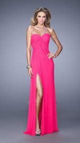 1 of 5 La Femme 21384 Neon Pink