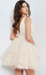 8 of 11 Jovani 22279 Dress Champagne