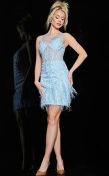 3 of 9 Jovani 22334 Dress Light-Blue