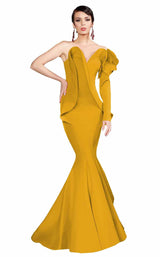 5 of 9 MNM Couture 2327 Mustard