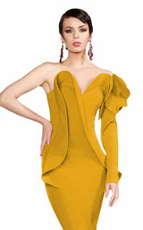 9 of 9 MNM Couture 2327 Mustard